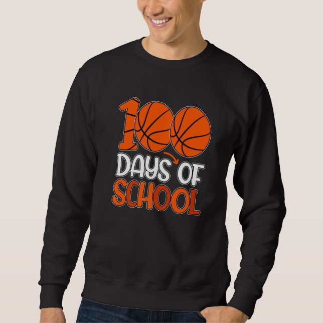 100th day of School Teacher Boys Girls 100 days Ba Sweatshirt (Vorderseite)