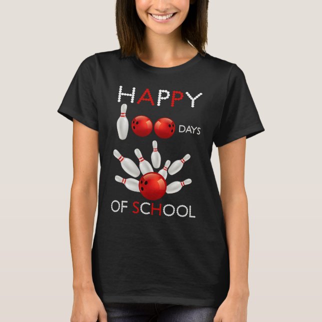 100th Day of School Teachers Kids Child Happy 100  T-Shirt (Vorderseite)