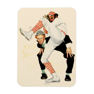 100th Jahrestag des Baseballs Magnet