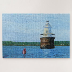 1014 Teile Leuchtturm-Puzzle Lubecker Bucht Puzzle