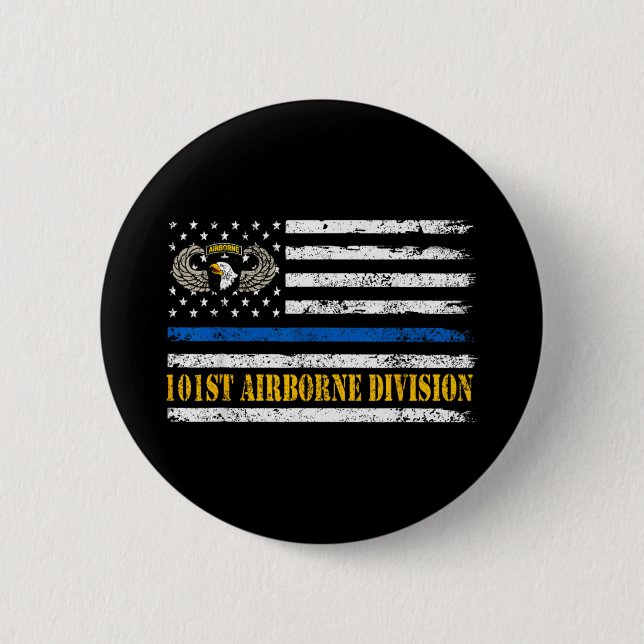 101. Airborne-Di-Veteran Button (Vorderseite)
