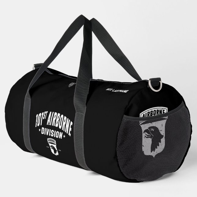 101. Airborne "Screaming Eagles" Division Custom Duffle Bag (Rechte Ecke)