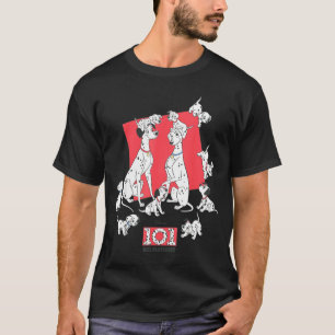 101 Dalmatiner Pongo Perdita Welpen Familie  T-Shirt