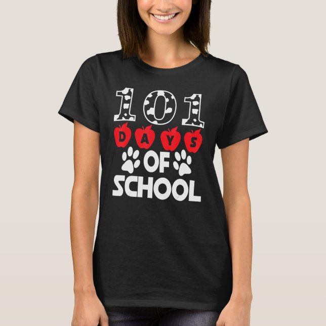 101 Day School Shirt 100th Day Of Magical Teacher  (Vorderseite)