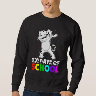 101 Days Smarter Dog Lover School Teachers Student Sweatshirt
