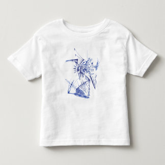 101 farbenfrohe abstrakte Stammes-Tattoo-Kunst Kleinkind T-shirt