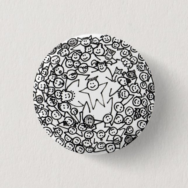 101 Freund-Knopf Button (Vorderseite)