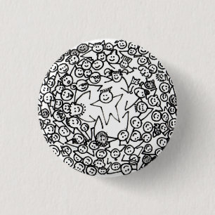 101 Freund-Knopf Button