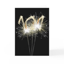 101. Geburtstagsparkler auf schwarz