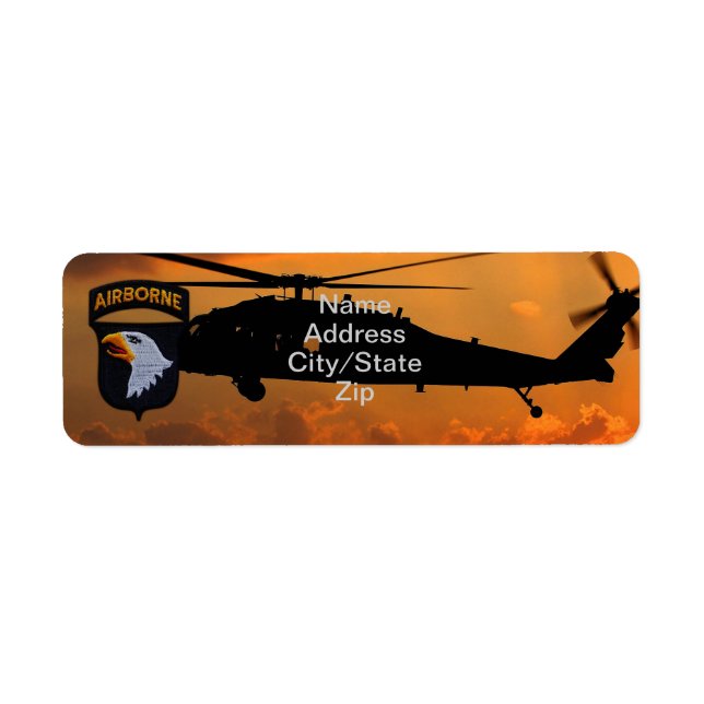 101. im Flugzeug ABN-Division schreiend Adlerpatch (Vorne)