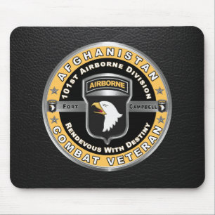 101. Im Flugzeug Abteilung Afghanistan Veteran Mousepad