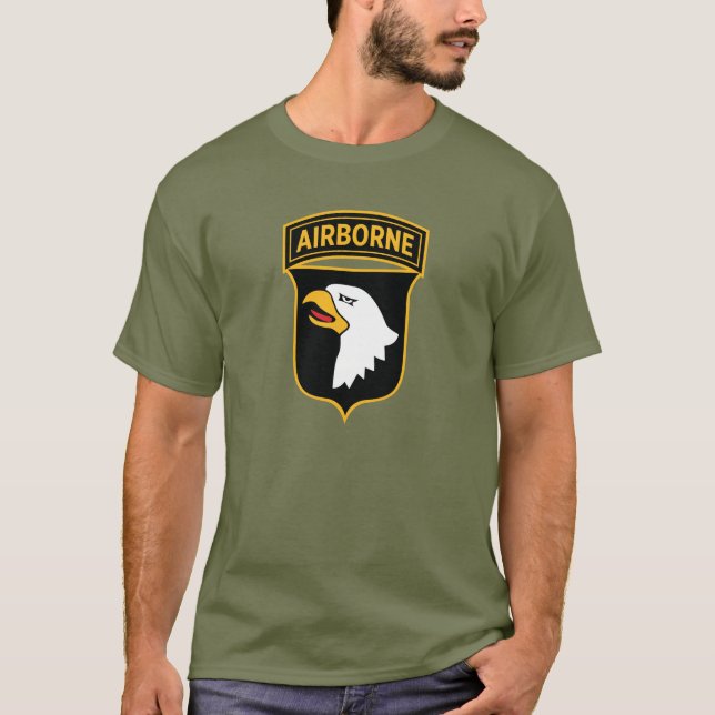 101. Im Flugzeug Abteilung - Militär der Vereinten T-Shirt (Vorderseite)