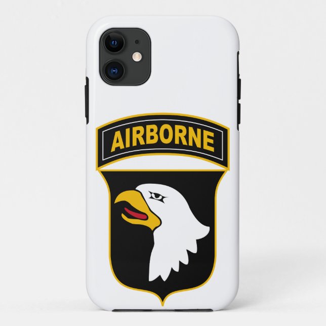 101. Im Flugzeug Abteilung Militärveteran Case-Mate iPhone Hülle (Rückseite)