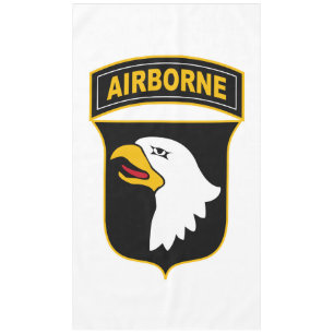 101. Im Flugzeug Abteilung Militärveteran Tischdecke