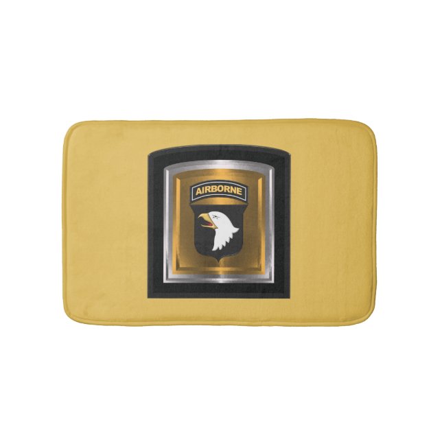 101. Im Flugzeug Abteilung "Screaming Eagles" Badematte (Vorderseite)