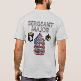101. Im Flugzeug Abteilung Sergeant Major T-Shirt