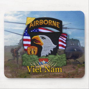 101. im Flugzeug Abteilungsvietnam-Krieg Mousepad