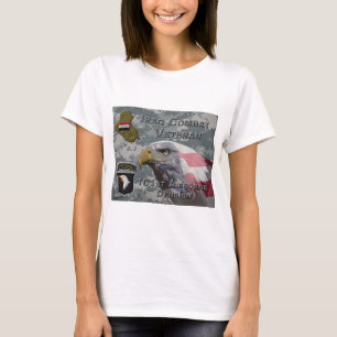 101. Im Flugzeug Div Irak-Kampf Veteran T-Shirt