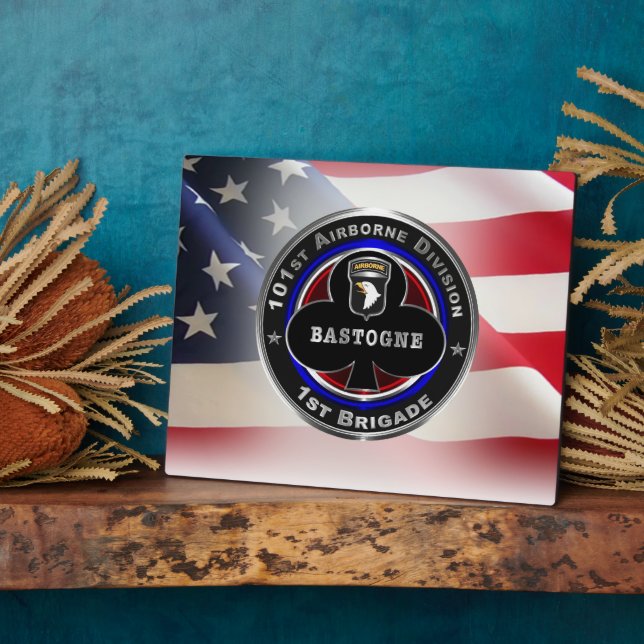 101. Im Flugzeug Division 1. Brigade Fotoplatte (Seite)