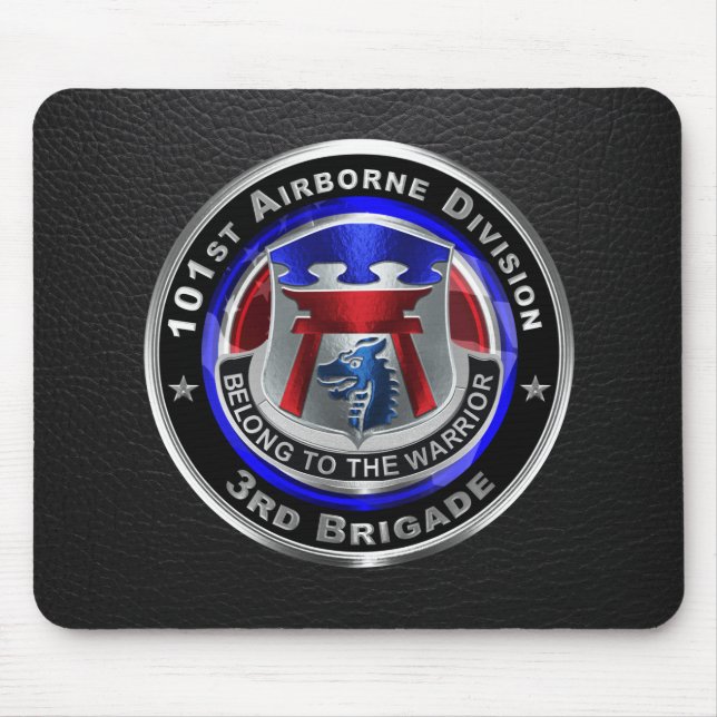 101. Im Flugzeug Division 3. Brigade Mousepad (Vorne)