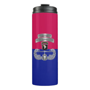 101. Im Flugzeug Division Air Assault Thermosbecher