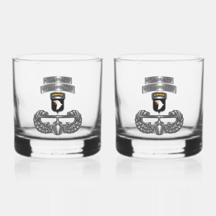 101. Im Flugzeug Division Air Assault Whiskyglas