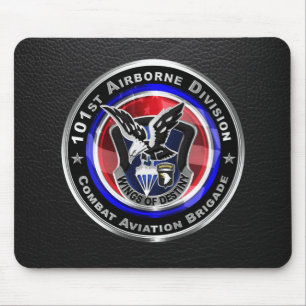 101. Im Flugzeug Division Aviation Brigade Mousepad