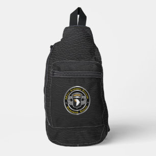 101. Im Flugzeug Division Crossbody Bag