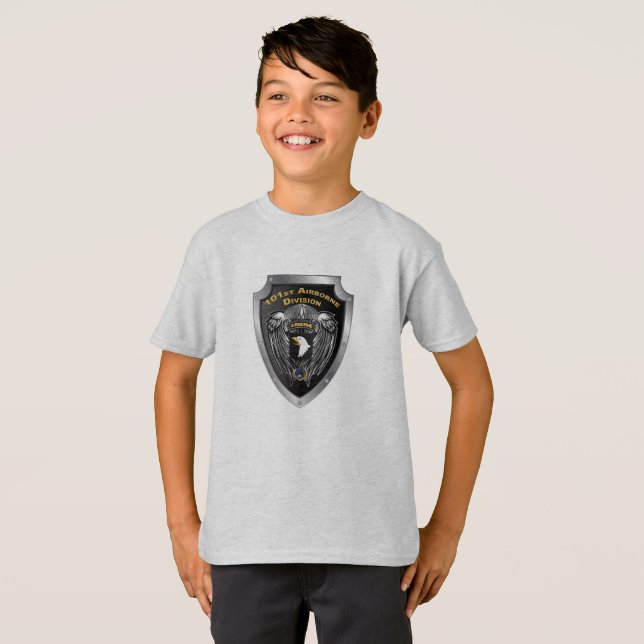 101. Im Flugzeug Division Kid T-Shirt (Vorne ganz)