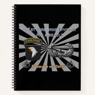 101. Im Flugzeug Division Notizbuch