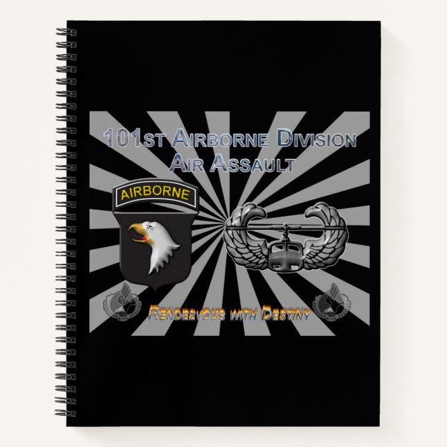 101. Im Flugzeug Division Notizbuch (Vorderseite)