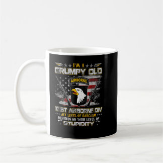 101. Im Flugzeug Division Paratrooper Veteran I'm Kaffeetasse