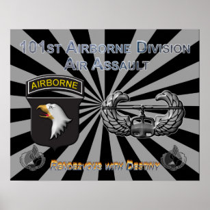 101. Im Flugzeug Division Poster
