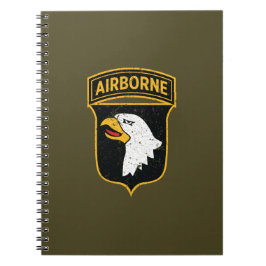 101. Im Flugzeug Division "Screaming Eagles" Grung Notizblock