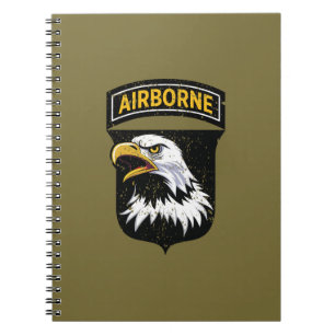 101. Im Flugzeug Division "Screaming Eagles" Grung Notizblock