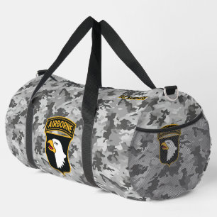 101. Im Flugzeug Division Urban Camouflage Persona Duffle Bag