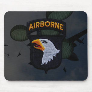 101. im Flugzeug Division Vets Patch Mousepad