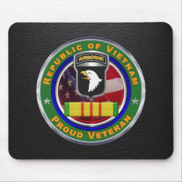 101. Im Flugzeug Division Vietnam Veteran Mousepad