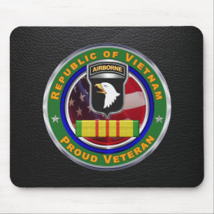 101. Im Flugzeug Division Vietnam Veteran Mousepad