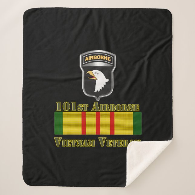 101. Im Flugzeug Division Vietnam Veteran Sherpadecke (Vorderseite)