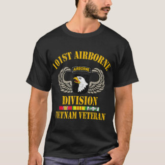 101. Im Flugzeug Division Vietnam Veteran T-Shirt