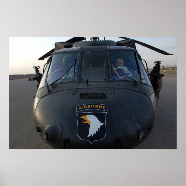 101. Im Flugzeug Poster (Vorne)