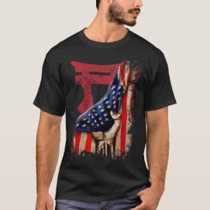 101. Im Flugzeug Rakkasans US-Flagge Patriotic Mil T-Shirt
