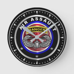 101. Luftlandedivision Air Assault Ranger Runde Wanduhr