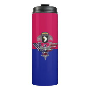 101. Luftlandedivision Eagle Veteran Thermosbecher