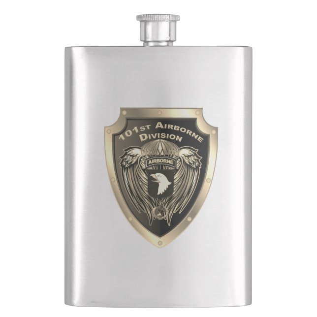 101. Luftlandedivision  Flasche Flachmann (Vorderseite)