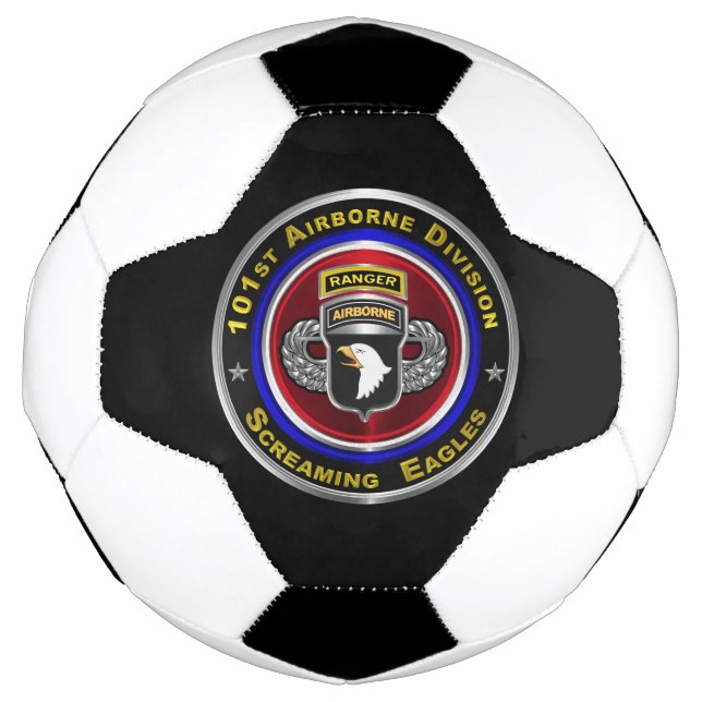 101. Luftlandedivision NIEDRIGERER PREIS Fußball (Vorderseite)