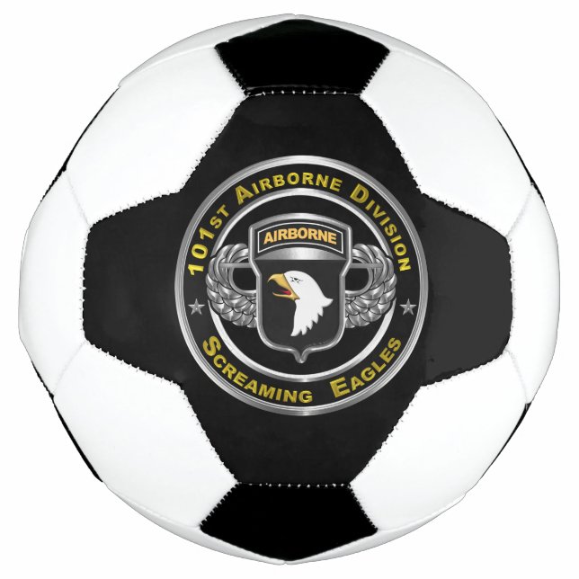 101. Luftlandedivision NIEDRIGERER PREIS Fußball (Vorderseite)