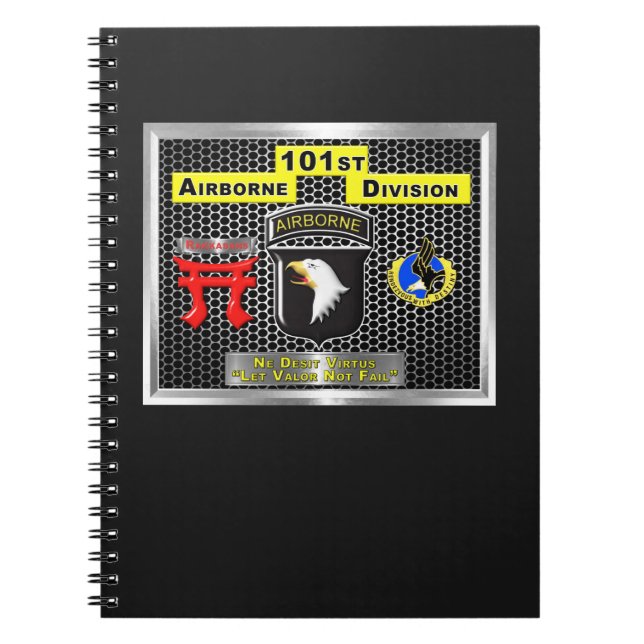 101. Luftlandedivision Notizblock (Vorderseite)