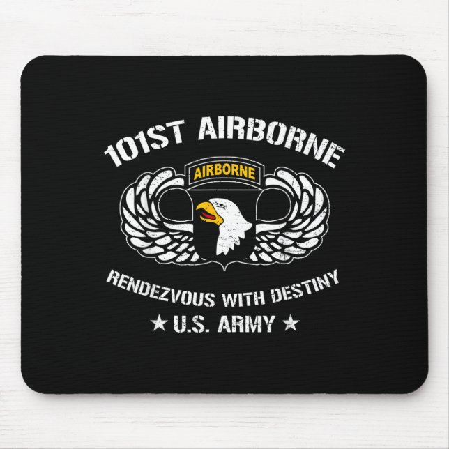 101. Luftlandedivision Rendezvous mit dem Schicksa Mousepad (Vorne)